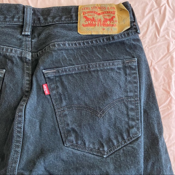 Levi's Other - Levi’s Men Black Washed 501 Denim